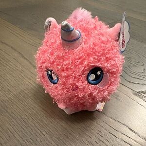 Squeezamil pink unicorn squishy kids toy NWT